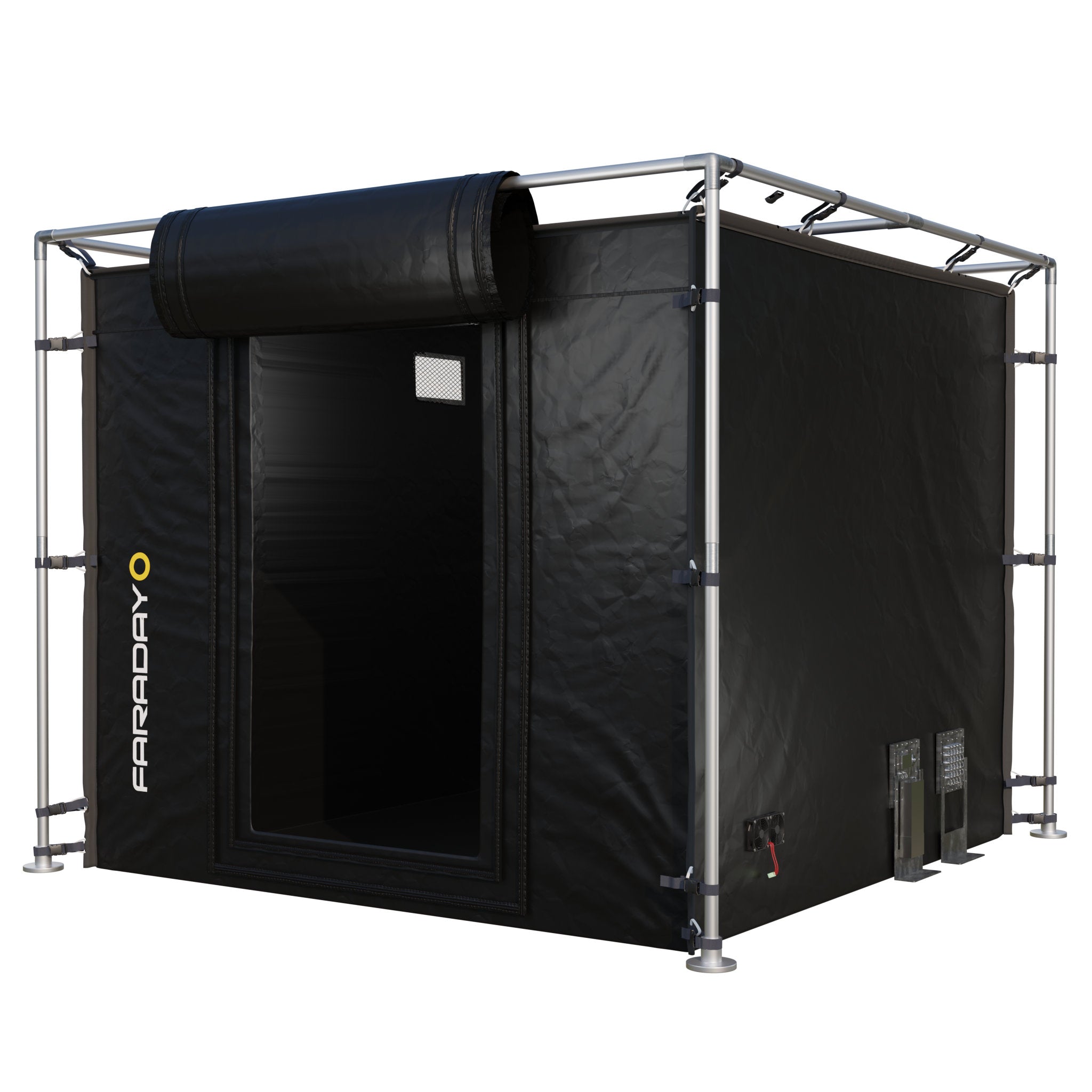 X-Large Faraday Tent вЂ“ LX Black RF/EMI Shielding Enclosure Room (9вЂІ x 9вЂІ x 6.5вЂІ) BERRY COMPLIANT image 8