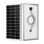 BougeRV 100W 12V 9BB Mono Solar Panel