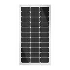 BougeRV 100W 12V 9BB Mono Solar Panel