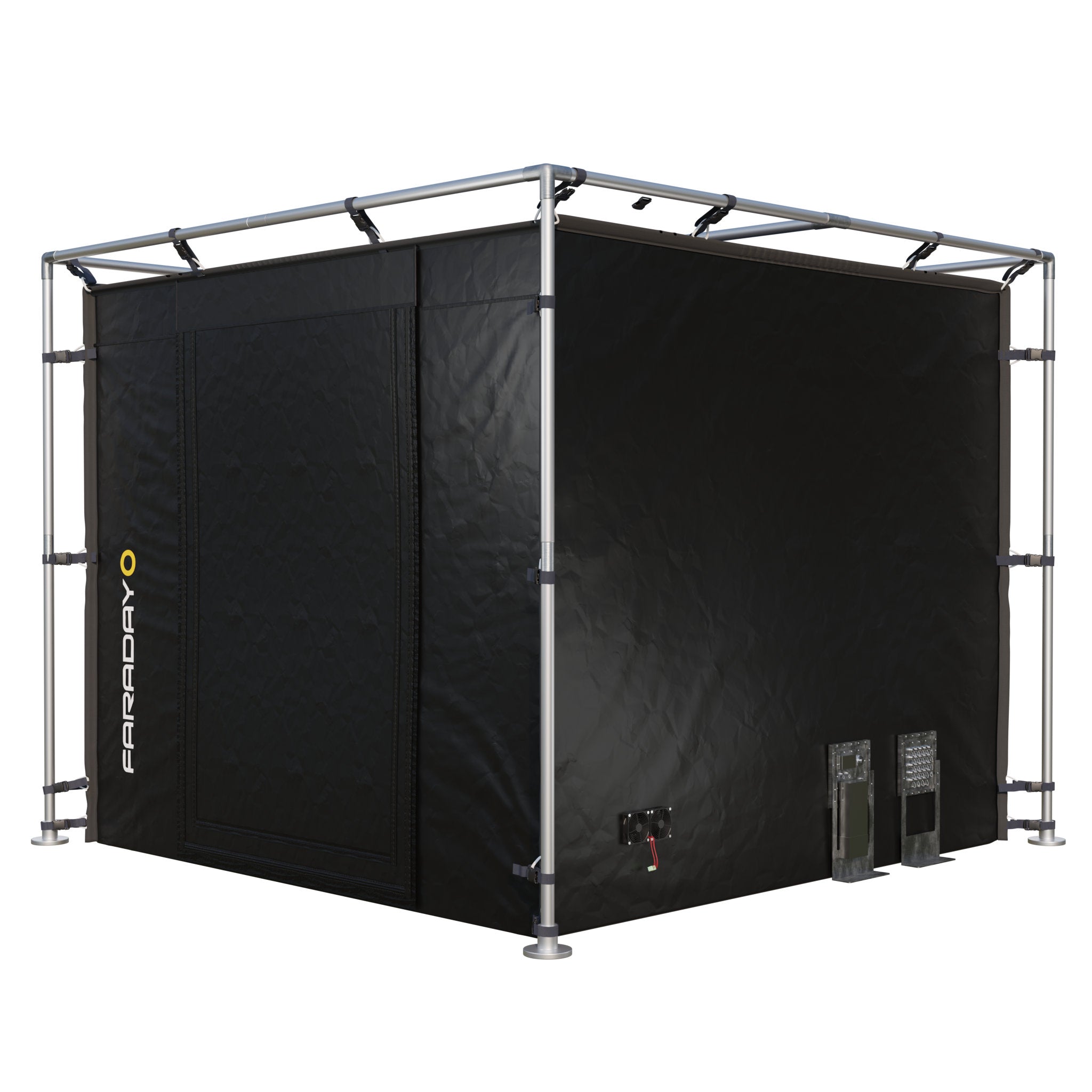 X-Large Faraday Tent вЂ“ LX Black RF/EMI Shielding Enclosure Room (9вЂІ x 9вЂІ x 6.5вЂІ) BERRY COMPLIANT image 3