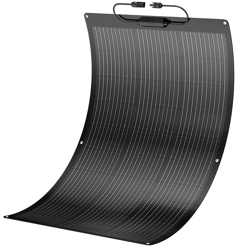 400 Watt Fiberglass Curved Solar Panel (4x100W)
