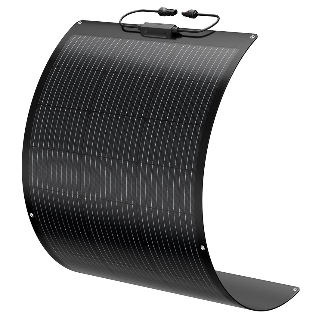 400 Watt Fiberglass Curved Solar Panel (4x100W)