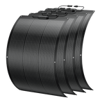 400 Watt Fiberglass Curved Solar Panel (4x100W)